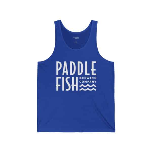 Paddlefish Brewing Unisex Jersey Tank - Image 15