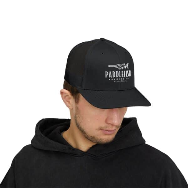 Paddlefish Snapback Trucker Cap - Image 8