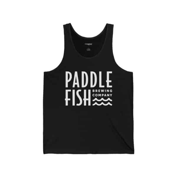 Paddlefish Brewing Unisex Jersey Tank - Image 3