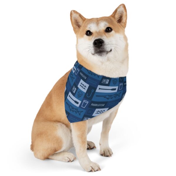Paddlefish Pet Bandana Collar - Image 2