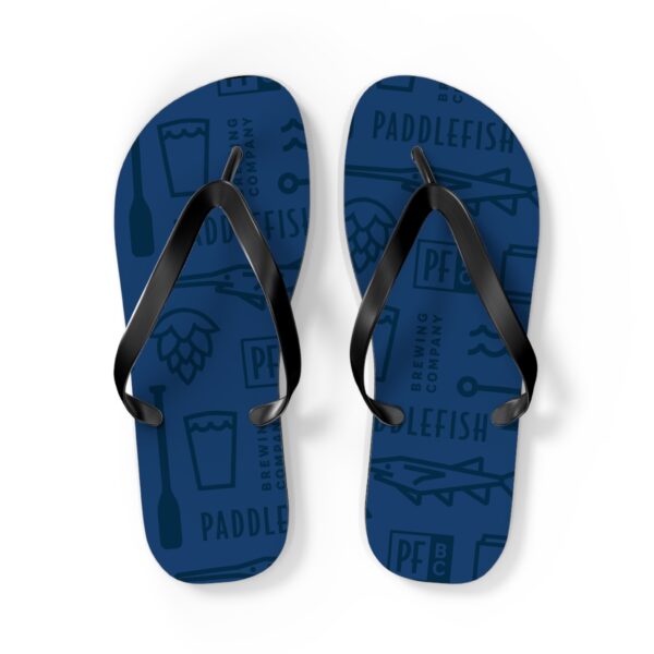 Paddlefish Brewing Flip Flops