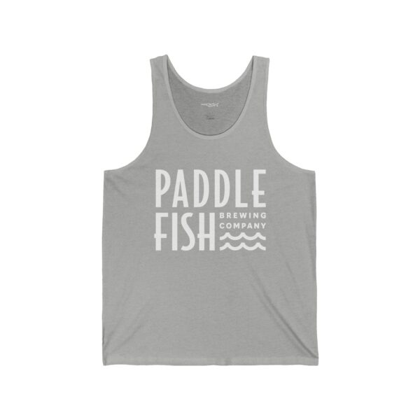 Paddlefish Brewing Unisex Jersey Tank - Image 13