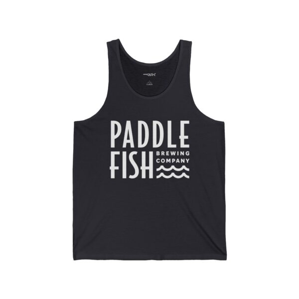 Paddlefish Brewing Unisex Jersey Tank - Image 7