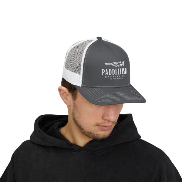 Paddlefish Snapback Trucker Cap - Image 5