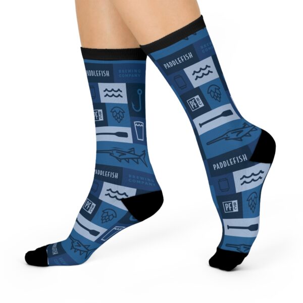 Paddlefish Brewing Cushioned Crew Socks - Image 2