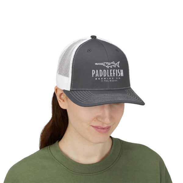 Paddlefish Snapback Trucker Cap - Image 3