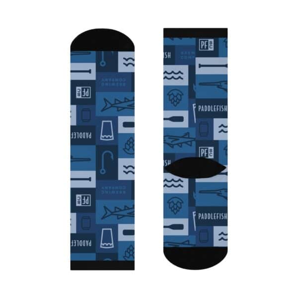 Paddlefish Brewing Cushioned Crew Socks - Image 4