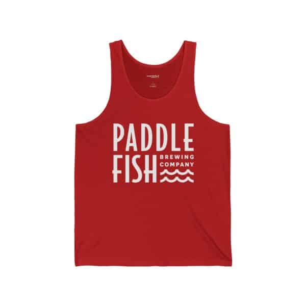 Paddlefish Brewing Unisex Jersey Tank - Image 19